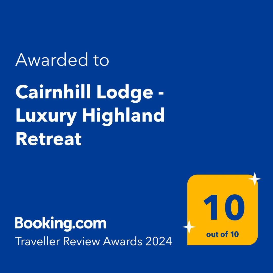 Cairnhill Lodge - Award-Winning Luxury Highland Retreat 블래어고리 외부 사진