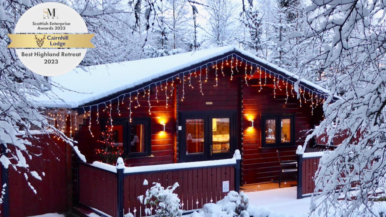 Cairnhill Lodge - Award-Winning Luxury Highland Retreat 블래어고리 외부 사진