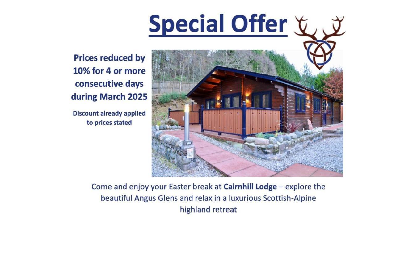 Cairnhill Lodge - Award-Winning Luxury Highland Retreat 블래어고리 외부 사진